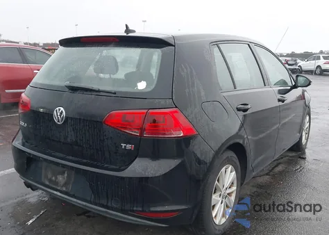 2015 Volkswagen Golf Tsi S 4-Door из США, поврежденный, VIN 3VW217AU3FM011951